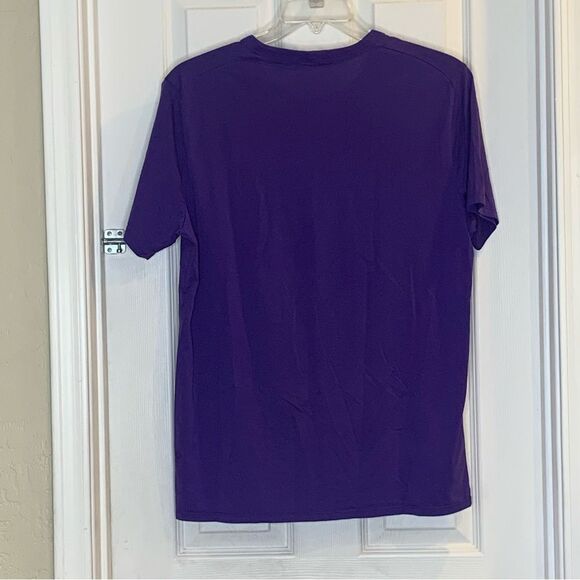 Lululemon Fast and Free Short Sleeve Shirt Petrol Purple Size Large - Picture 2 of 7